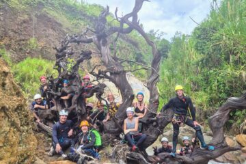 Ile de la Dominique - canyoning - white river